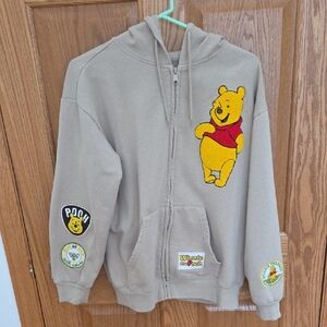Disney Beige Winnie the Pooh Hoodie